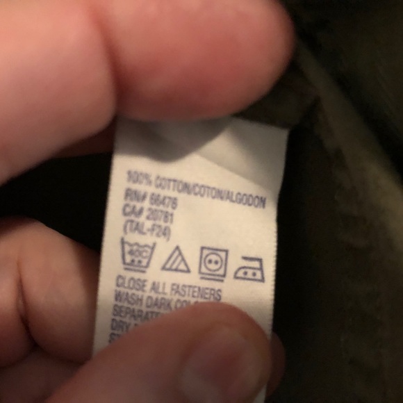 Tommy Hilfiger Vintage Y2K snap front shirt military style chic - Picture 9 of 11